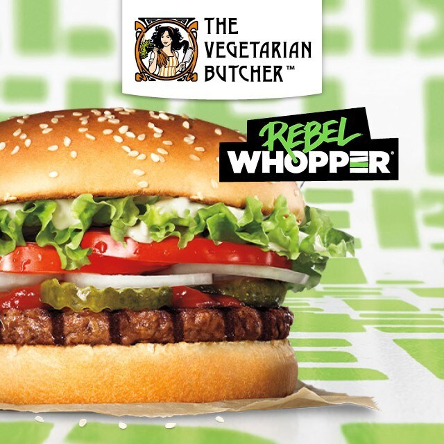 Whopper med The Vegetarian Butcher