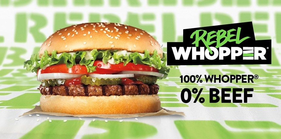 Whopper med The Vegetarian Butcher