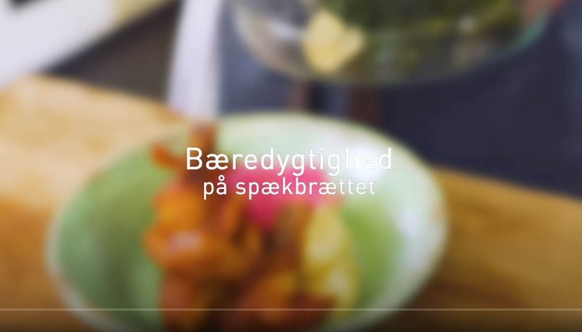 Bæredygtighed på spækbrættet
