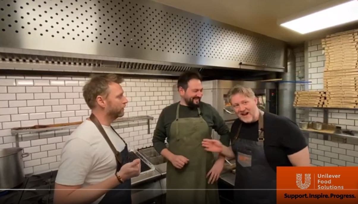 Vegetarisk fastfood på Stefanos pizza