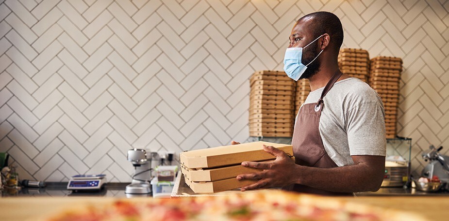 Levering og takeaway